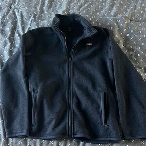 🔥 PATAGONIA Kids' Better Sweater Fleece Jacket Dark Navy Sz. XL/14